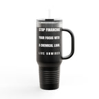 Flushing Out The Chemical Loan 40oz Tumbler