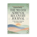 Personalized 90-Day Adrenal Recovery Journal | Caffeine Sobriety Habit Tracker Notebook