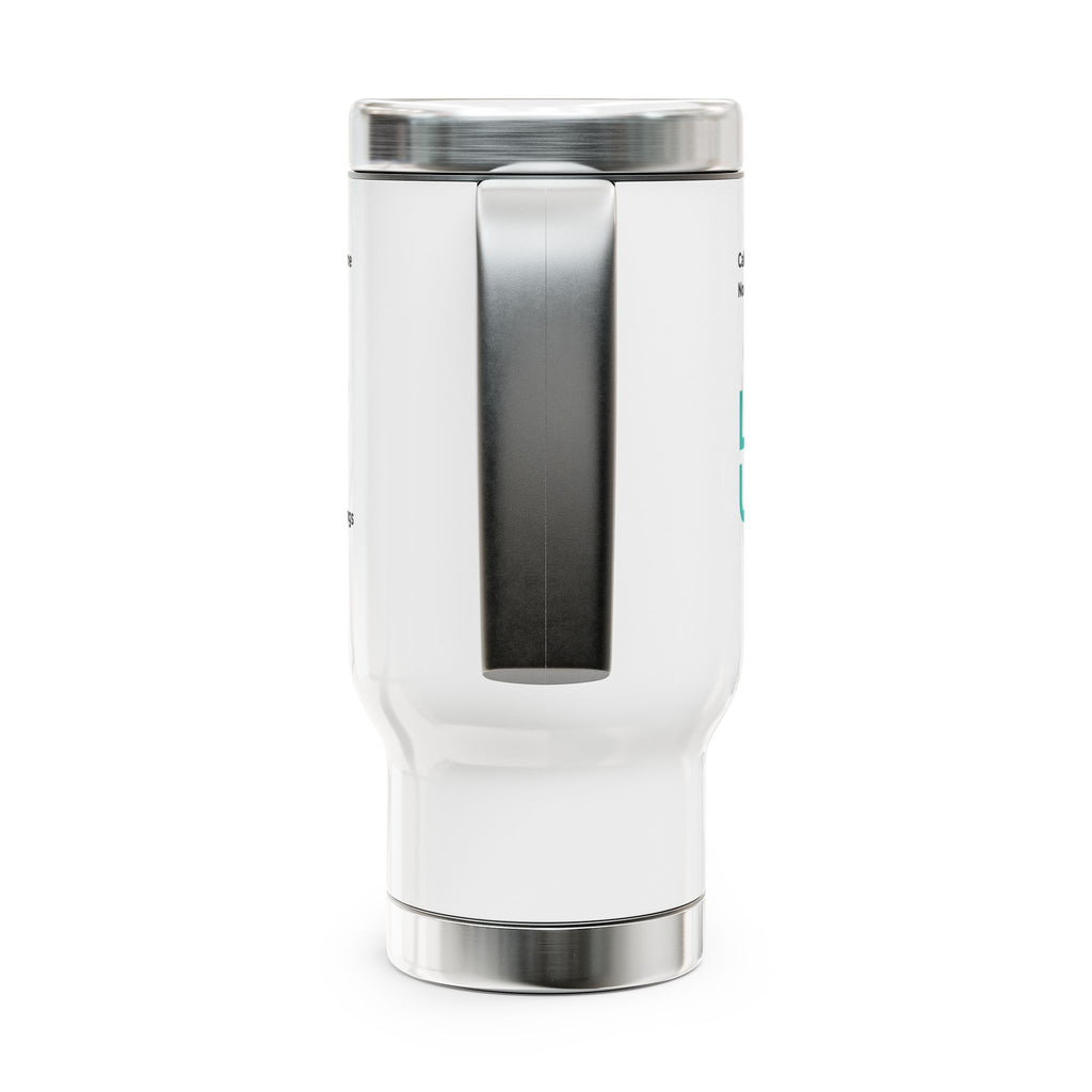Live Unwired 14 oz Insulated Travel Mug | Caffeine-Free Gift